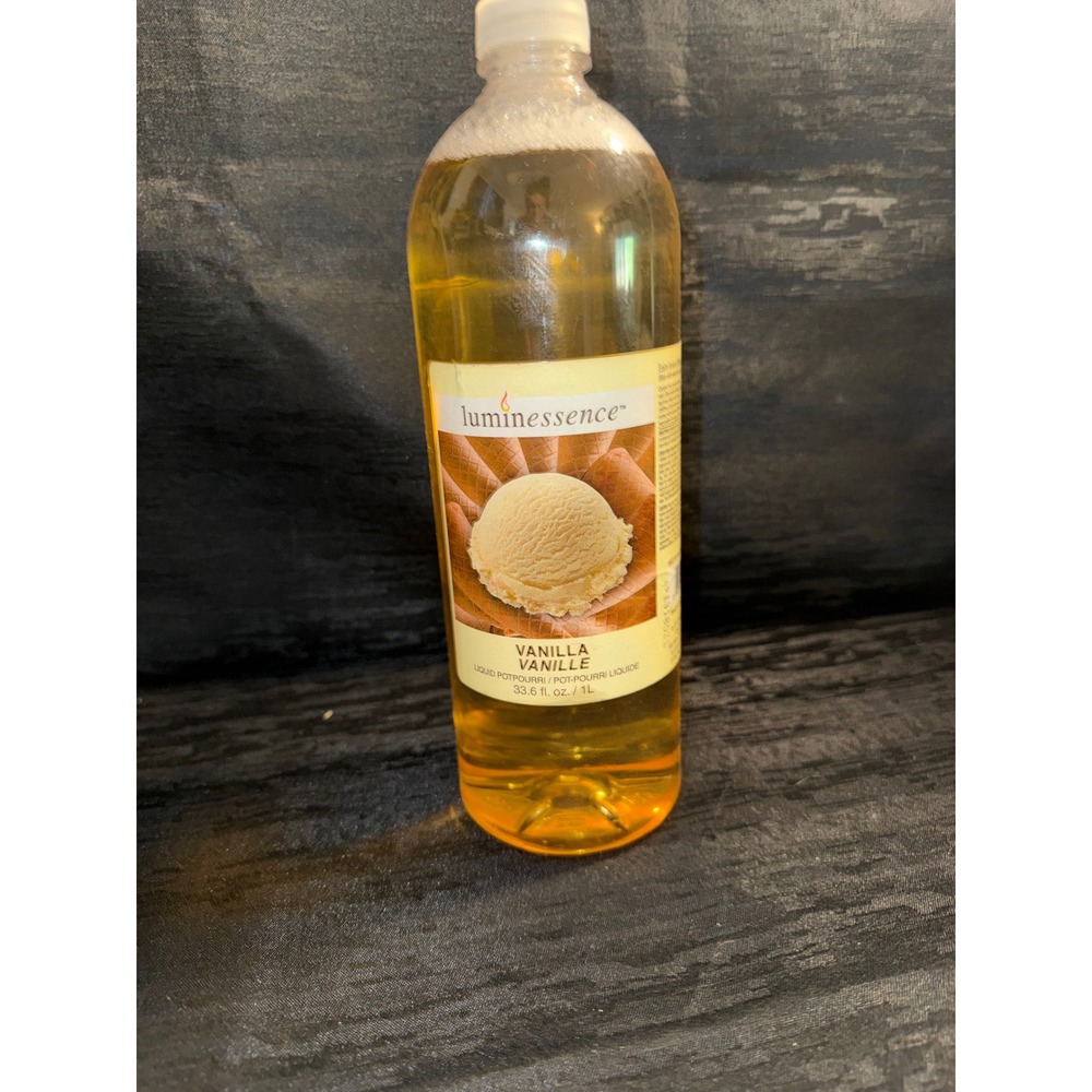 Vintage Luminessence Vanilla Liquid Potpourri 33.6 oz 1L Home Fragrance Refill